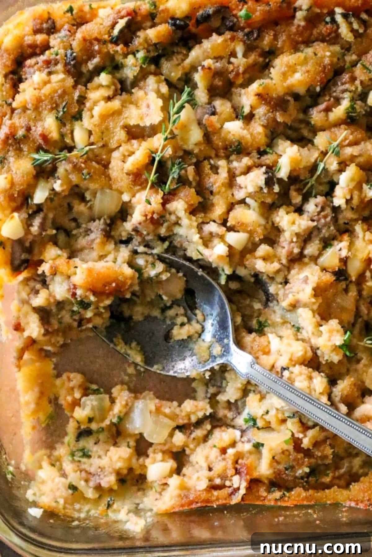 Classic Southern Cornbread Dressing Recipe for Holidays 2 southern style cornbread dressing with honey and sausage