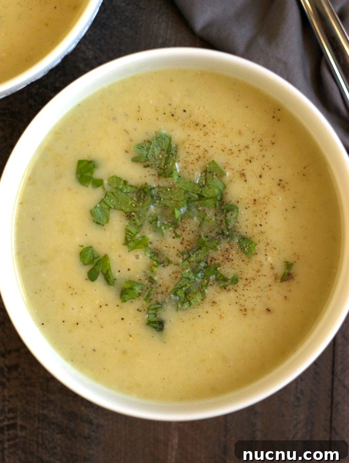 Creamy Potato, Leek & Celery Soup Recipe 4 Potato Leek Celery Soup