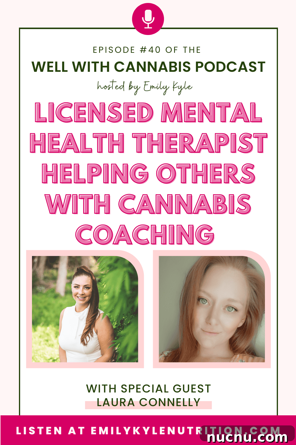 A picture of Laura Connelly, a guest on the Well With Cannabis podcast.