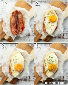 how to make a fried egg sandwich 4 step by step photos showing how to make a fried egg sandwich