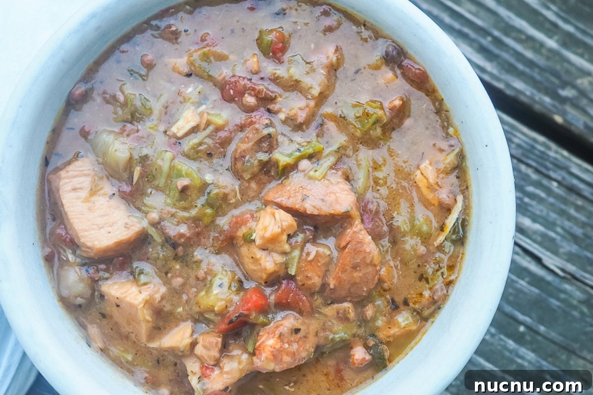 Festive Christmas Gumbo Recipes for Holiday Dinner Celebrations 2 Chicken and Sausage Gumbo