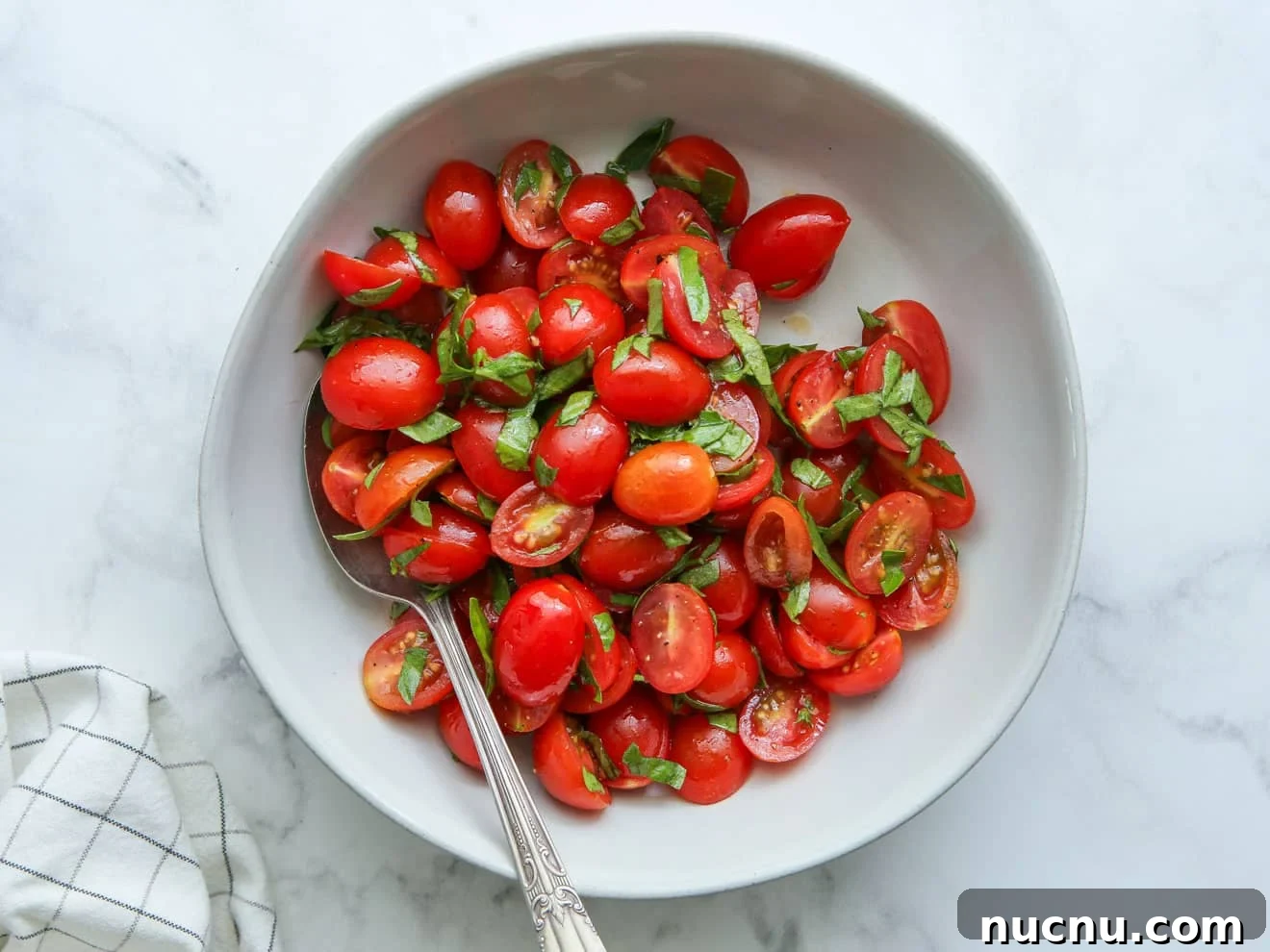 Lemon Pasta with Cherry Tomatoes and Fresh Basil Recipe 4 img 6435 3
