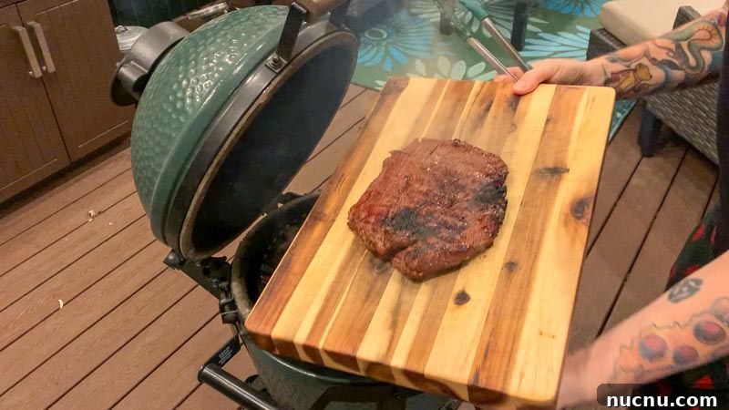 Grilled Korean Marinated Flank Steak