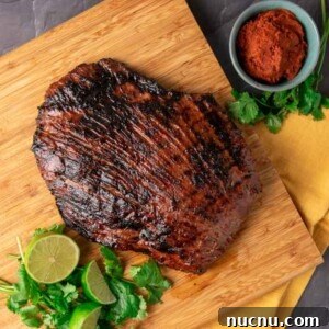 Grilled Korean Marinated Flank Steak
