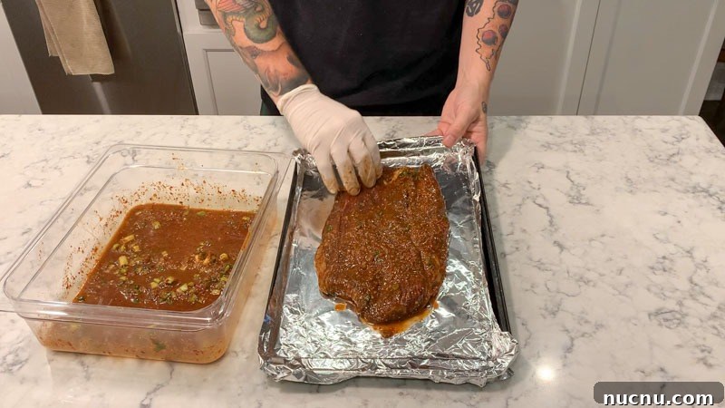 Grilled Korean Marinated Flank Steak