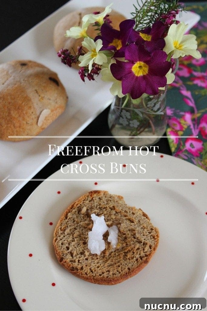 Dairy-Free Hot Cross Buns (Gluten-Free, Refined Sugar-Free) 5 gluten free hot cross buns #glutenfree #refinedsugarfree #hotcrossbun #Easter