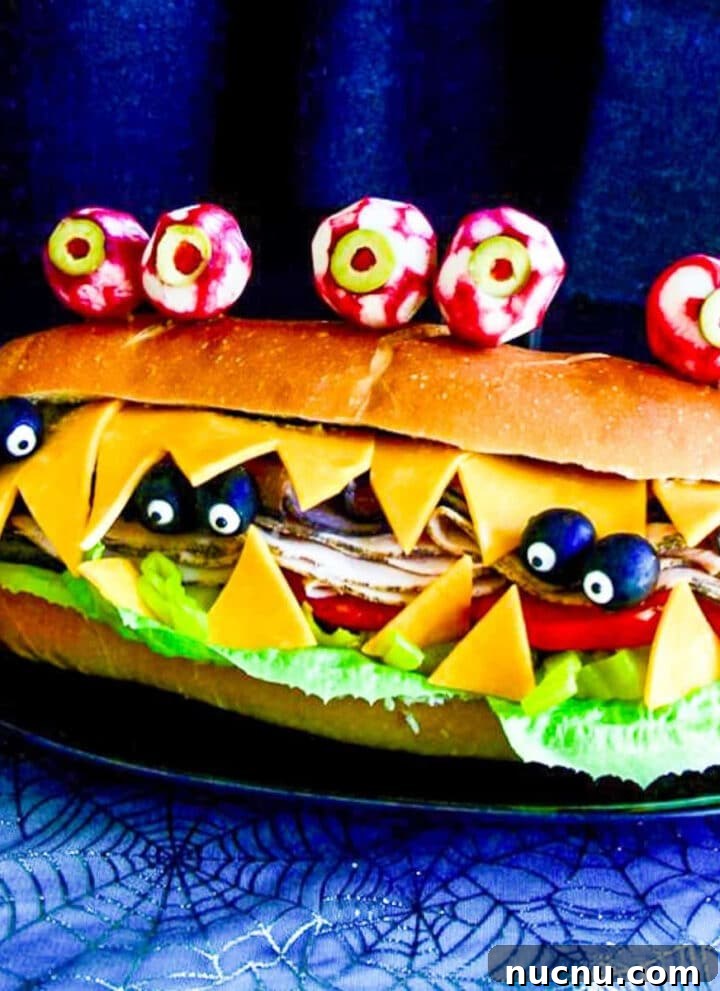 Halloween sandwich ideas