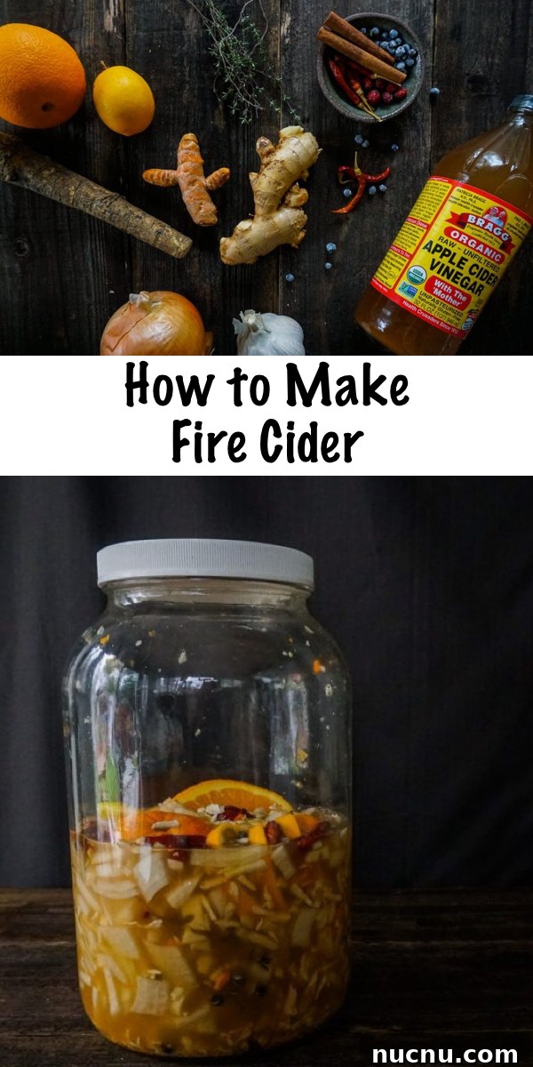 How to Make Fire Cider ~ A folk remedy for just about everything, including the common cold. Fire cider includes common kitchen items and is easy to make at home.