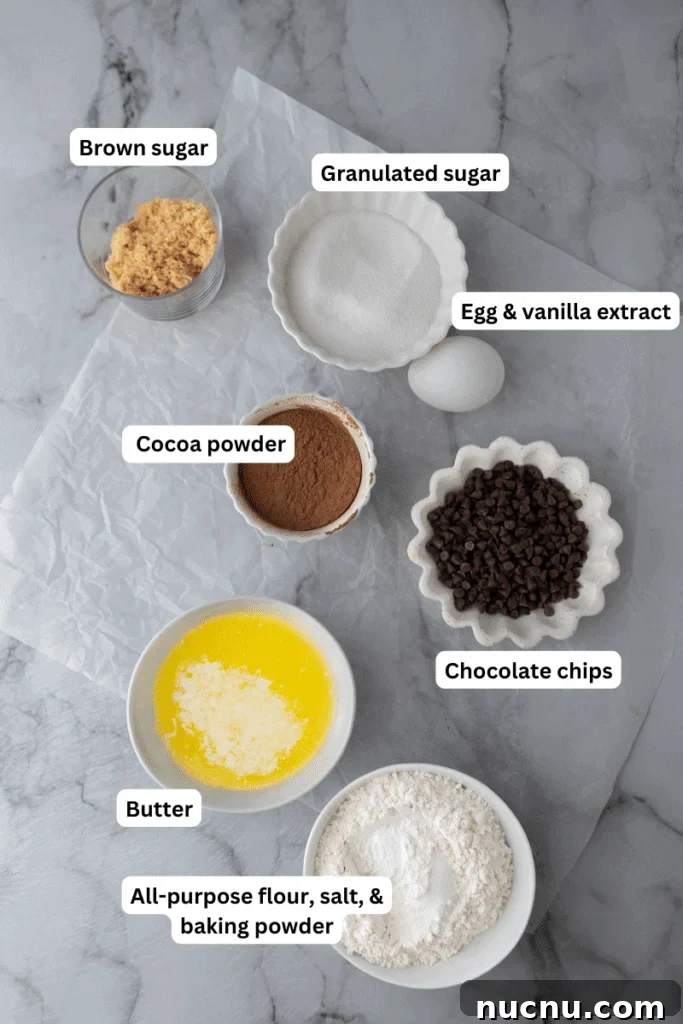 Chewy Chocolate Sugar Cookie Bars Recipe for Chocolate Lovers 3 chocolate sugar cookie bars recipe ingredients