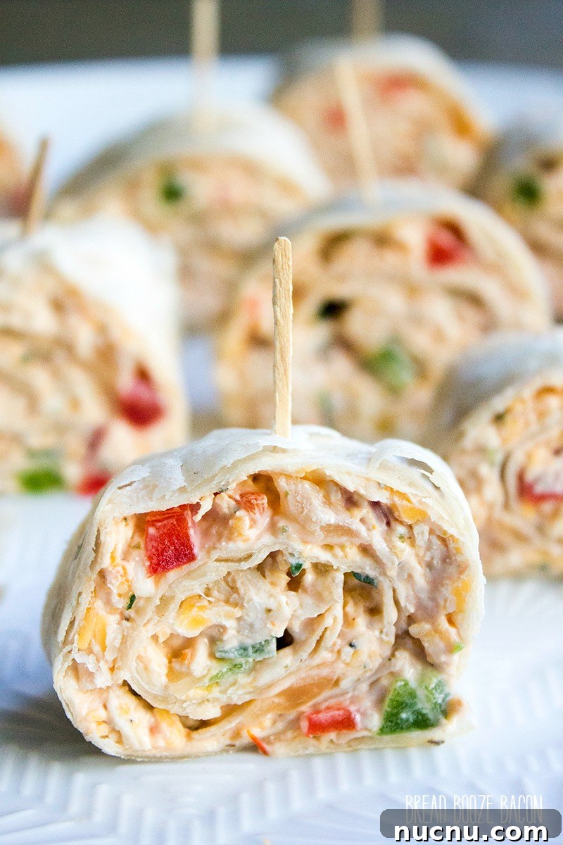 Authentic Mexican Pinwheels: Flavorful Party Appetizer Recipe 3 This easy Mexican Pinwheels Recipe is a party favorite that's full of bright, bold flavors you'll crave!