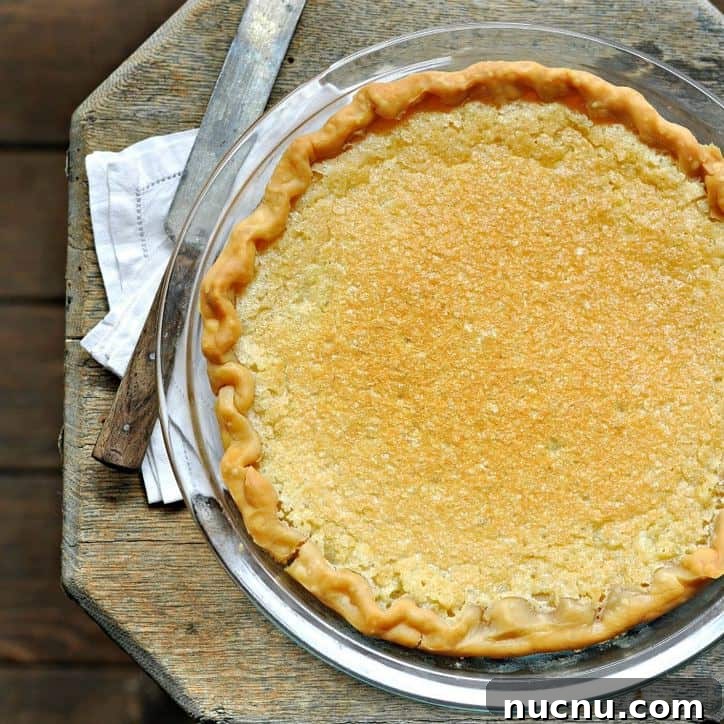 Vinegar Pie www.loavesanddishes.net