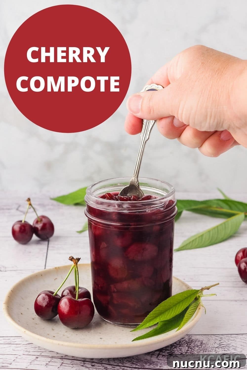 Homemade Cherry Compote Recipe for Desserts and Breakfast 9 img 9215 8