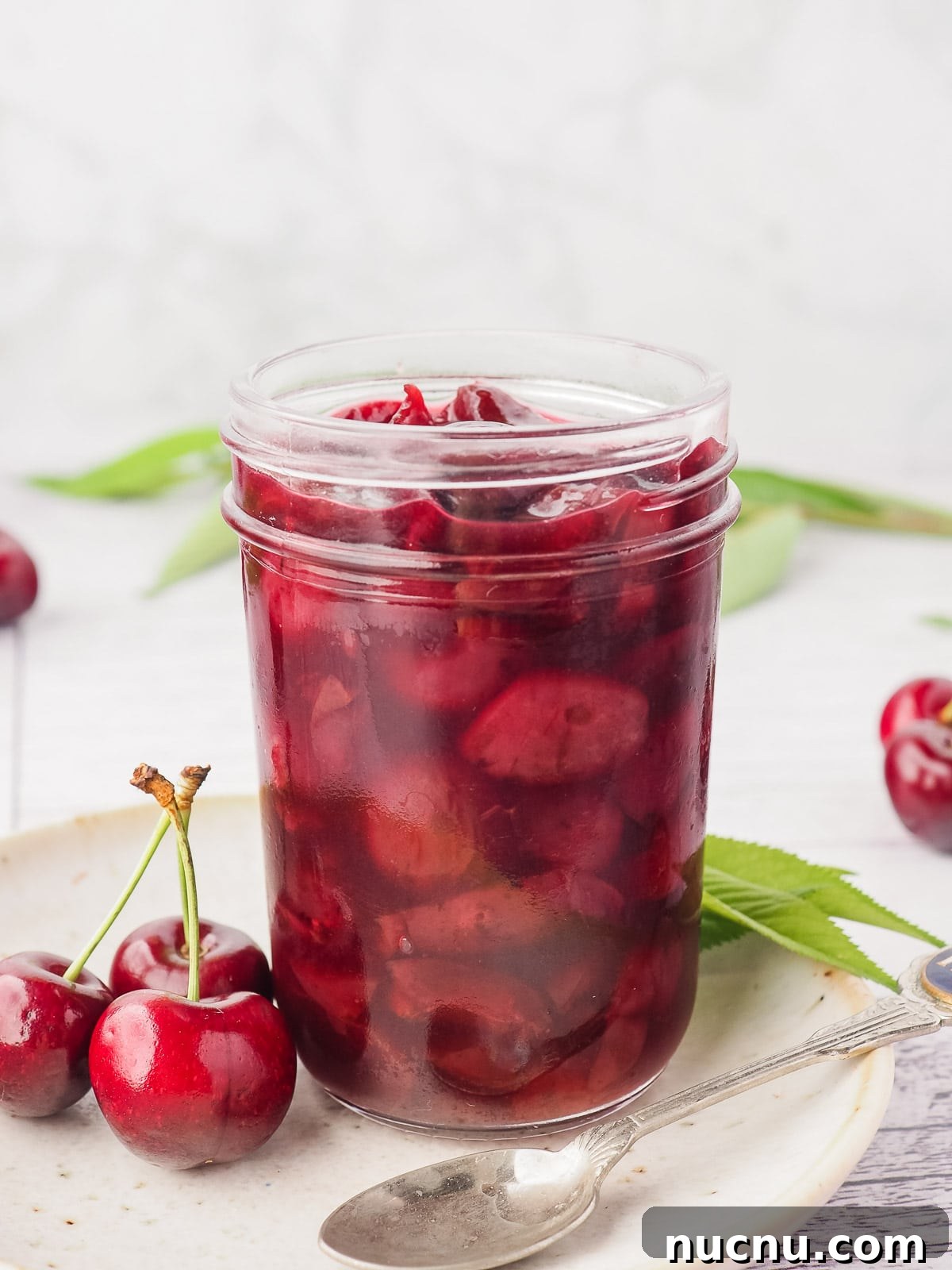 Homemade Cherry Compote Recipe for Desserts and Breakfast 10 img 9215 9