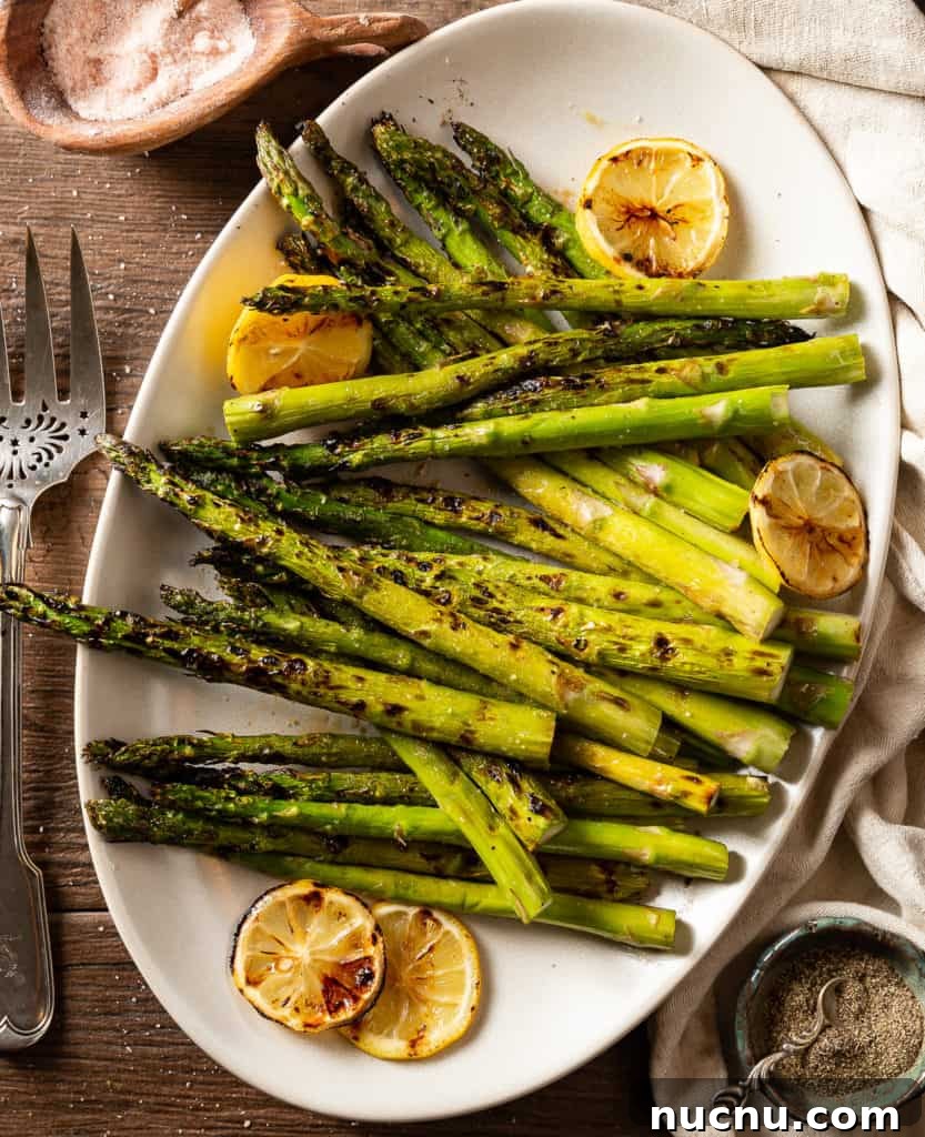 Perfectly Grilled Asparagus: Tender Charred Spears in 15 Minutes 2 how to grill asparagus